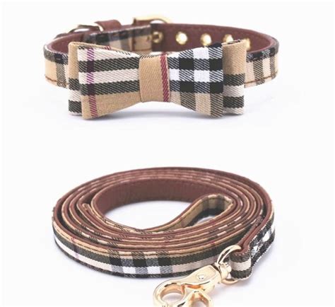 burberry dog collar and leash|burberry dog harness and leash.